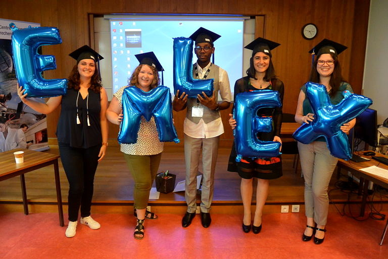 Five students of EMLex have successfully graduated at Université de Lorraine