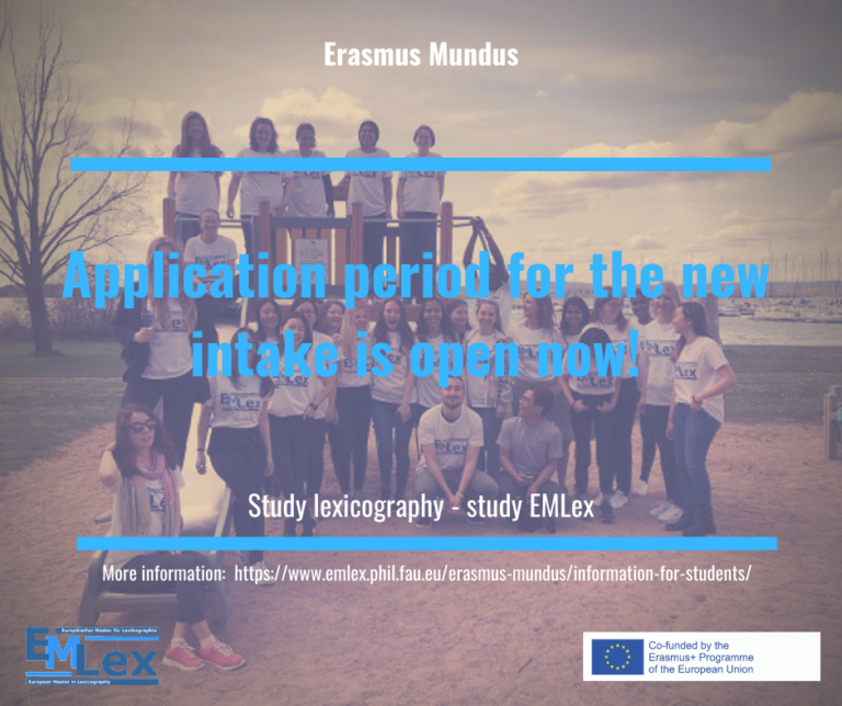 Application period is open now!