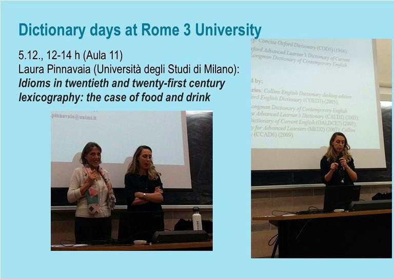 Dictionary Days at Roma Tre
