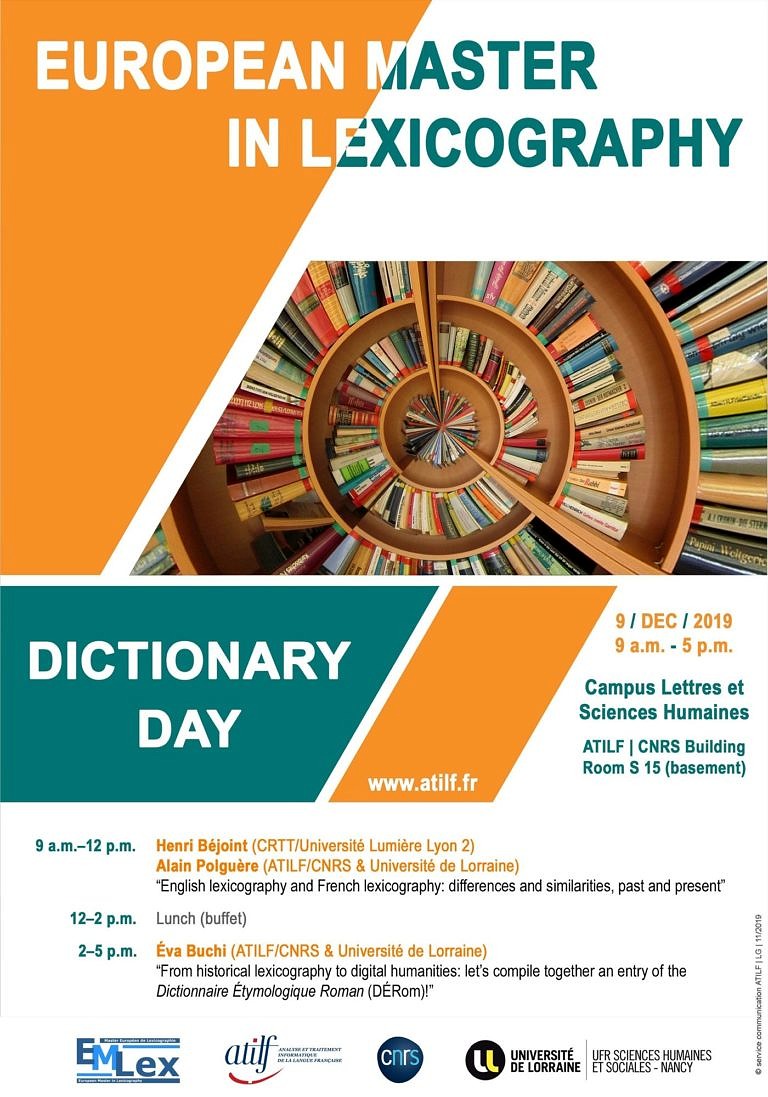 Dictionary Day at the Université de Lorraine