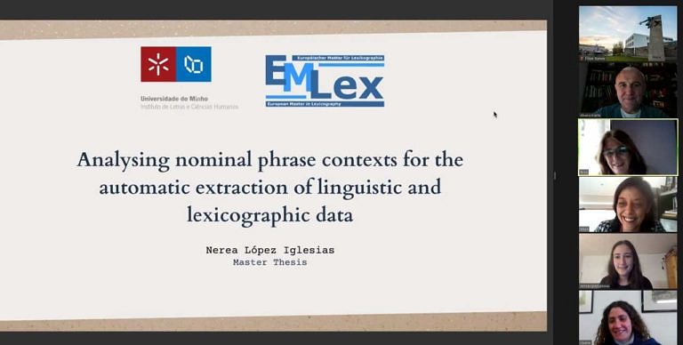 Successful master thesis defense at UMinho