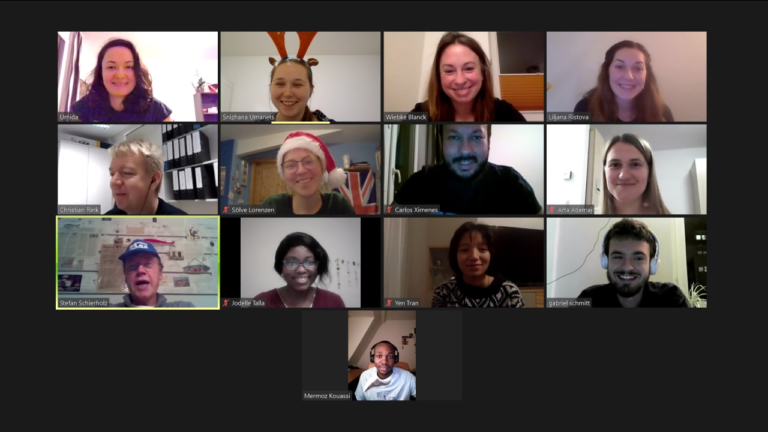 Virtual X-mas party at FAU