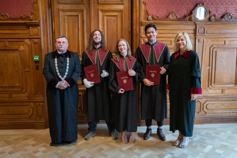 Master theses defence at the KRE